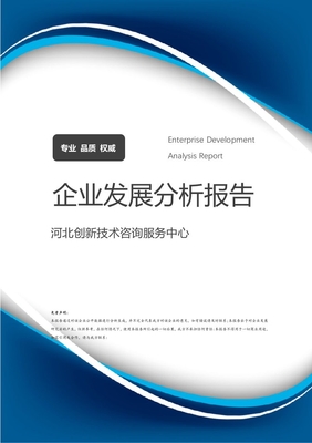 河北創(chuàng)新技術咨詢服務中心 企業(yè)發(fā)展分析與技術咨詢服務實踐