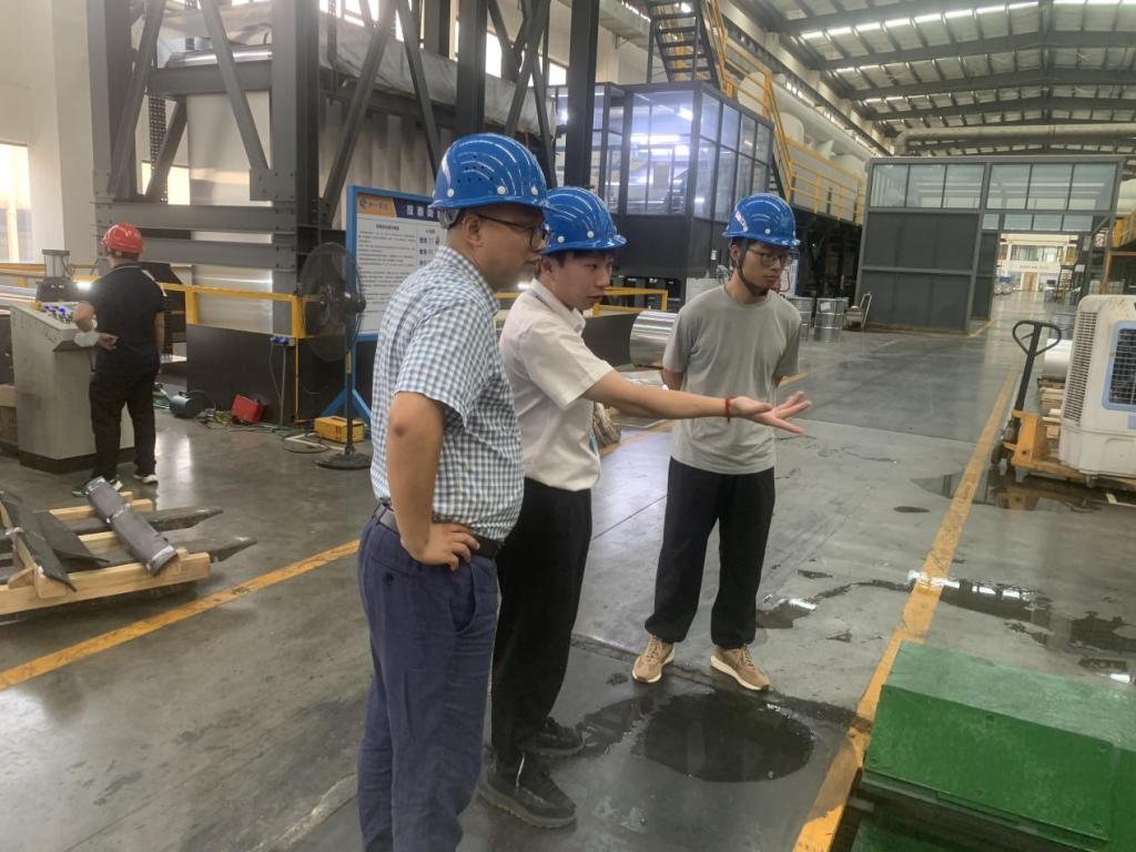 校企攜手，共創(chuàng)共享 人工智能學(xué)院赴浙江洲一鋁業(yè)調(diào)研，開(kāi)啟技術(shù)咨詢服務(wù)新篇章